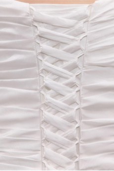 Sequins Ruffle Straps Plus Size Gown