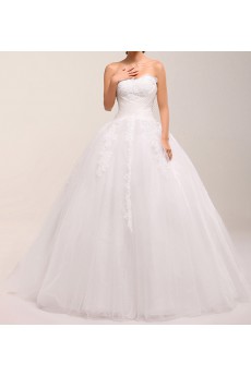 Lace Sweetheart Ball Gown Dress with Sequins