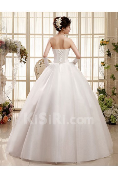 Tulle Sweetheart Ball Gown Dress with Beading and Sequin