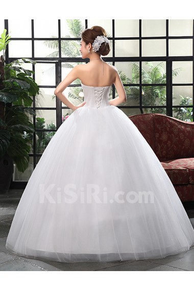 Lace and Tulle Sweetheart Ball Gown Dress with Beading and Sequin