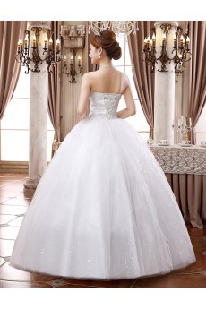 Lace and Tulle Sweetheart Ball Gown Dress with Beading and Sequin