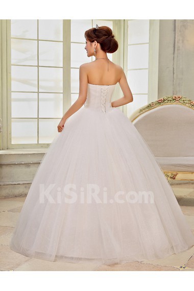 Lace and Tulle sweetheart Ball Gown Dress with Sequins