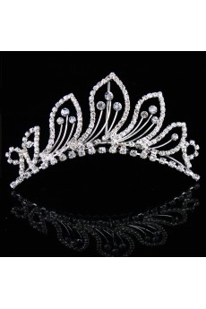 Beauitful Alloy and Rhinestiones Wedding Bridal Headpiece 