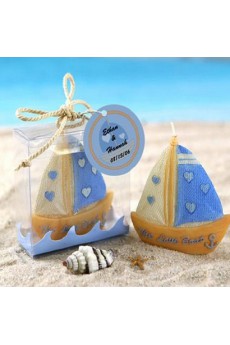 "The Love Boat" Candle in Ocean