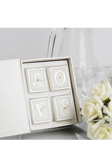 "Book of LOVE" Candle Set