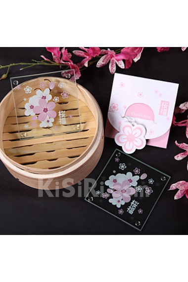 Sakura Glass Coaster