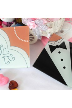 Bride and Groom Coasters (Set of 2)