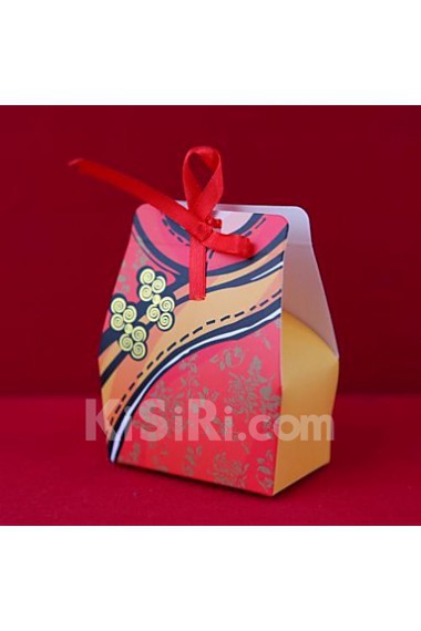 Chinese Qipao Favor Box (Set of 12)