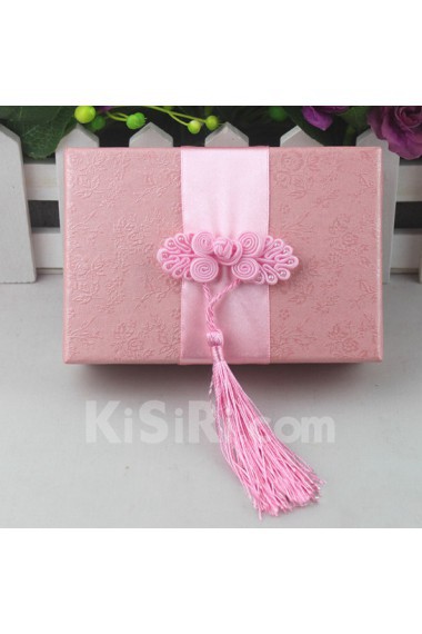 Square Favor Box With Chinese Knot