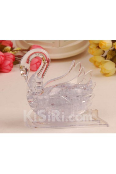 3D Crystal Puzzle - Swan