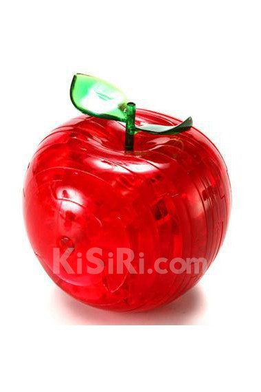 3D Crystal Puzzle - Apple