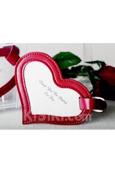 Heart Shaped Luggage Tag (Three Colors)