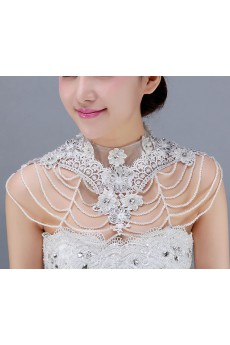 Ladies'Wedding Lace Flower Shoulder Chains