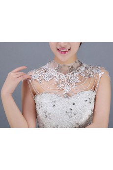 Ladies'Rhinestone Lace Crystal Shoulder Chains