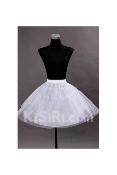 Sexy Net Short/Mini Bridal Wedding Petticoat Underskirt Slip