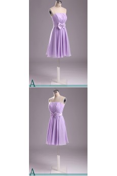 Taffeta, Chiffon Short/Minin A-line Dress