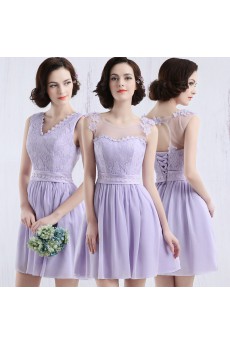 Chiffon Short/Minin A-line Dress