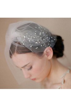 Yarn Wedding Headpieces with Rhinestone