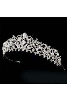 Rhinestone Crown Wedding Headpieces