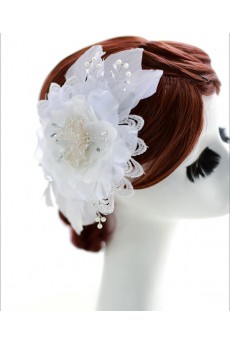 Lace Wedding Headpieces with Rhinestone