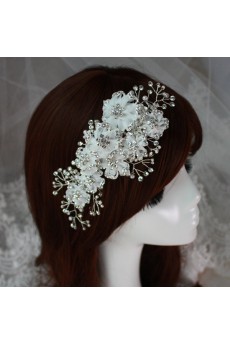Alloy Rhinestone Floral Wedding Headpieces
