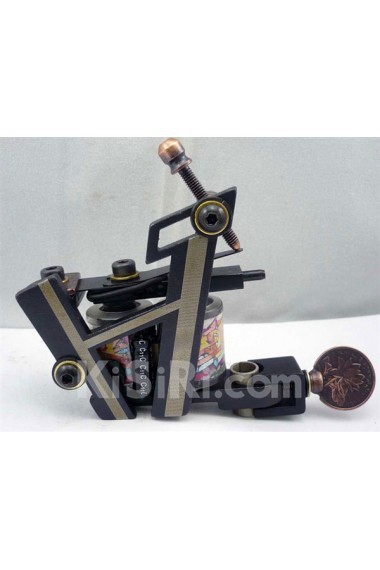 2 Tattoo Machines Kit for Lining and Shading with 7 Colors Included
