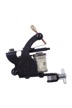 3 Professional Tattoo Machines Kit for Lining and Shading (4 x 5ml Colors Included)