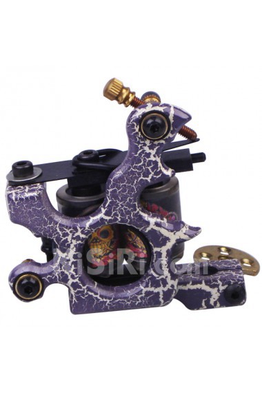 Professional Tattoo Machine Kit with Mini Power Supply (7 Colors Included)