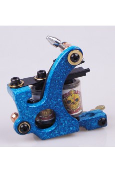 Tattoo Machine Kit with LED Power Supply and 4 Colors for Lining and Shading 