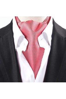 Men's Pink Microfiber Cravat