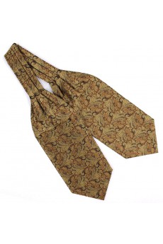 Men's Yellow Microfiber Cravat