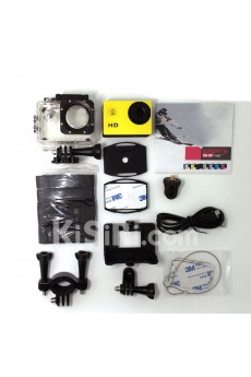 Outdoor Waterproof Sports Camera Moped Helmet Recorder Aerial