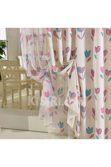 Leaf Energy Saving Made to Measure Curtain (Two Panels)
