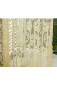 Striped Made to Measure Sheer Curtain (Two Panels)