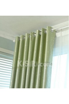 Striped Energy Saving Made to Measure Curtain (Two Panels)