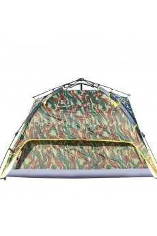 Outdoor 3-4 Person Auto Camping Tent with Double Structure