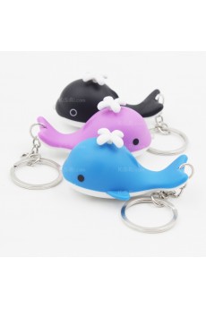 Couples Elegant Whale Keychain (A Pair)(Random Color)