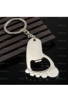 His and Hers Cheap Zinc Alloy Feet Opener Keychain (A Pair)(Same Style)