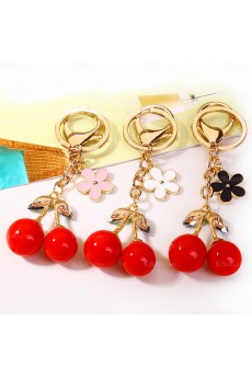 Couples Personalized Cherry Keychain (A Pair)(Random Color)
