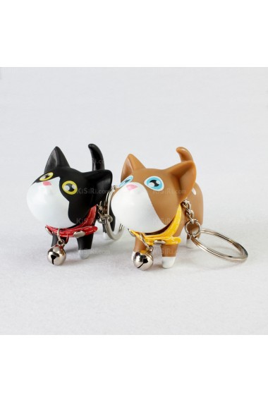 Couples Cheap Cat Keychain (A Pair)(Random Style)