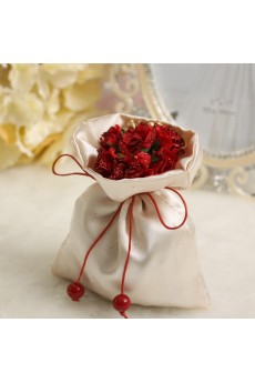Hand-made Flower Classical Wedding Favor Bags (12 Pieces/Set)