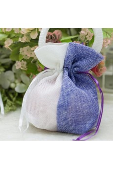 Ribbons Hand-made Exquisite Wedding Favor Bags (12 Pieces/Set)