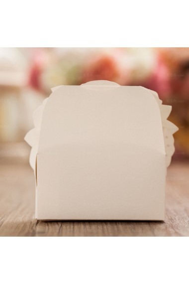 Personalized Card Paper Wedding Favor Boxes (12 Pieces/Set)