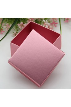Fashionable Pink Wedding Favor Boxes ( 12 Pieces / Set )