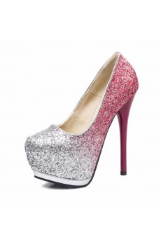 Ladies Best Red Stiletto Heel Party Shoes (High Heel)