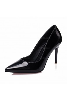 Ladies Discount Black Stiletto Heel Party Shoes (High Heel)
