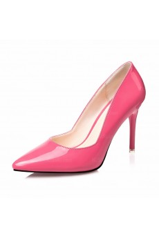 High Fashion Rose Red Stiletto Heel Party Shoes (High Heel)
