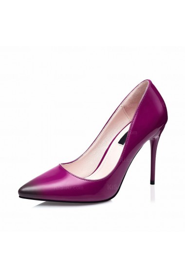 Ladies Best Purple Pointed Toe Stiletto Heel Prom Shoes (High Heel)