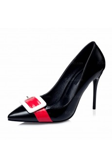 Ladies Best Black Stiletto Heel Party Shoes (High Heel)