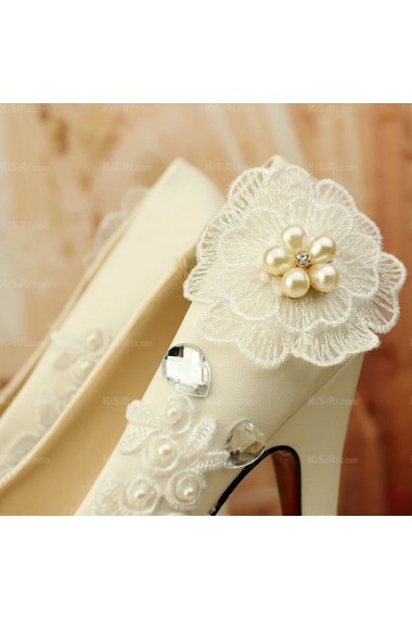 Summer White Best Cheap Wedding Bridal Shoes